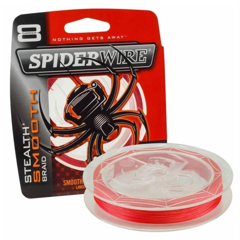 Spiderwire Stealth Code Red 0,30mm 23,06Kg 300m 8-Fach geflochtene Schnur rot Finale Aktion