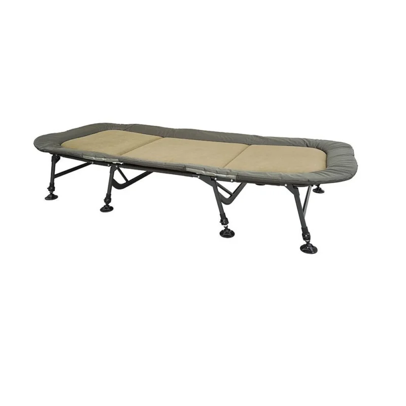 Must-Have Starbaits Bivie Bed Karpfenliege Flat Bedchair 8-Bein Anglerliege Deluxe Camping
