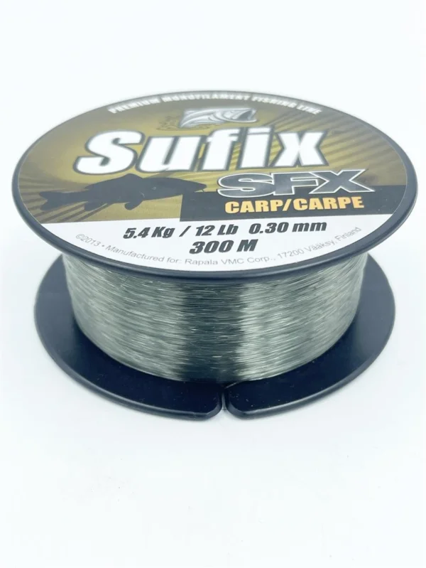 Jetzt Bestellen Sufix SFX Carpe 0,30mm / 5,3kg / 12lbs / 300m Clear Karpfenschnur Monoschnur