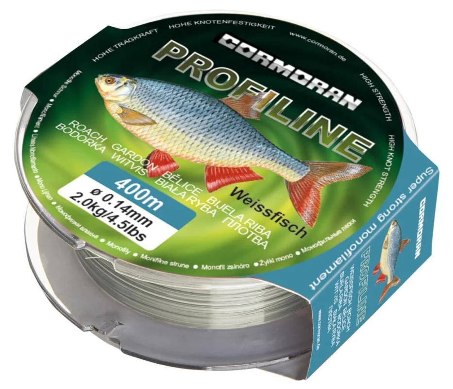Sichere Zahlung Cormoran Profiline Weissfisch 400m / 0,14mm / 2,2kg Monofilschnur
