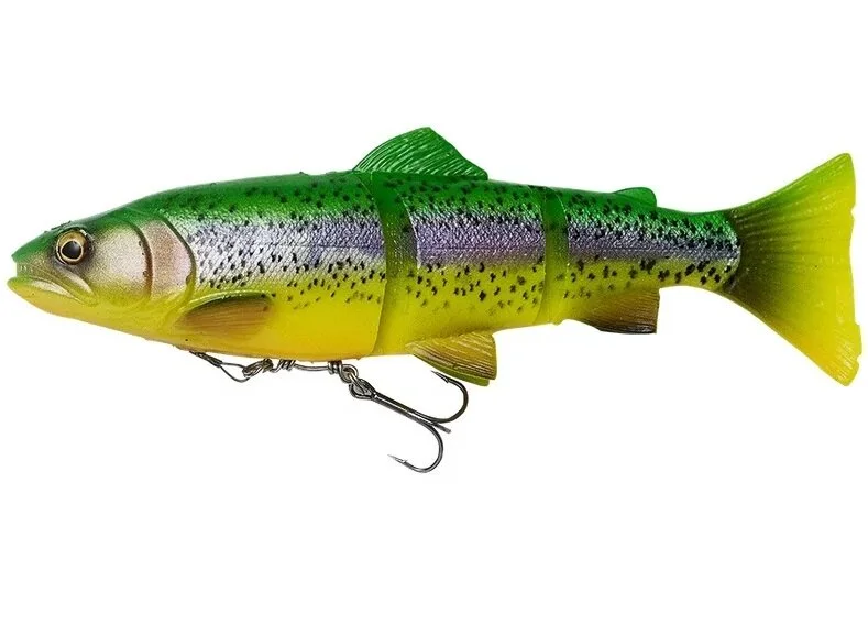 Aktuell Savage Gear 4D Line Thru Trout 25cm 193g Fire Trout Forelle Schleppköder