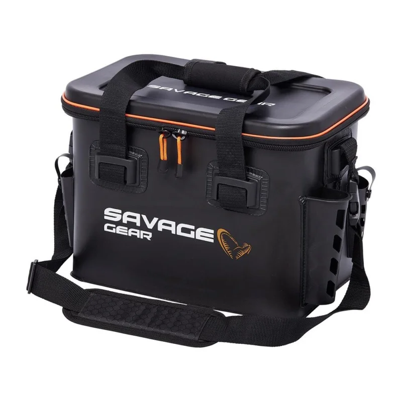 Super-Preis Savage Gear WPMP Boat and Bank Bag Gr. L Bootstasche EVA Angeltasche für Zubehör