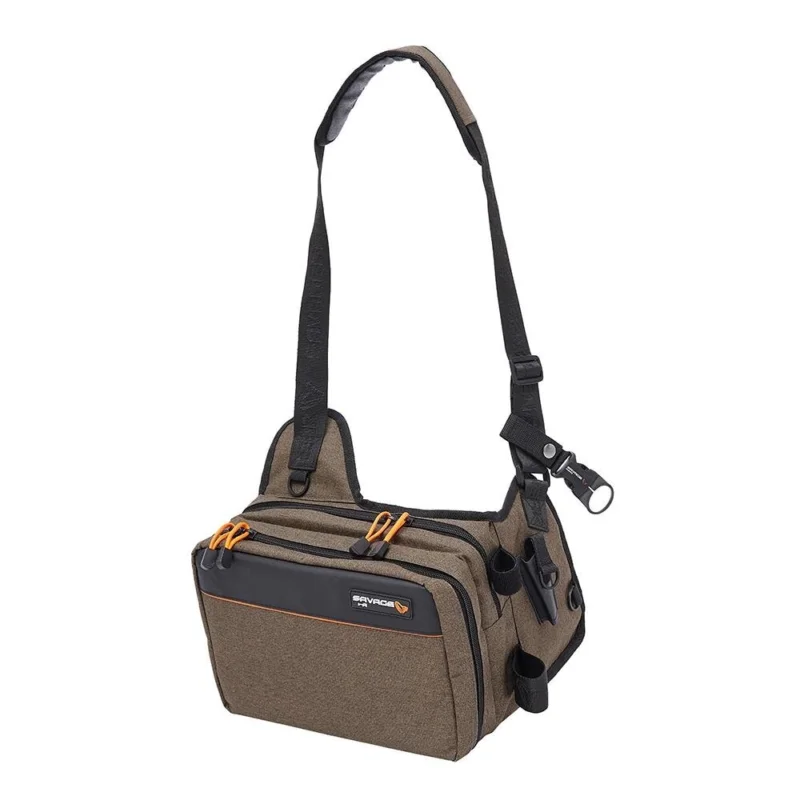Heißes Angebot Savage Gear Specialist Sling Bag Umhängetasche mit Köderbox Raubfischtasche