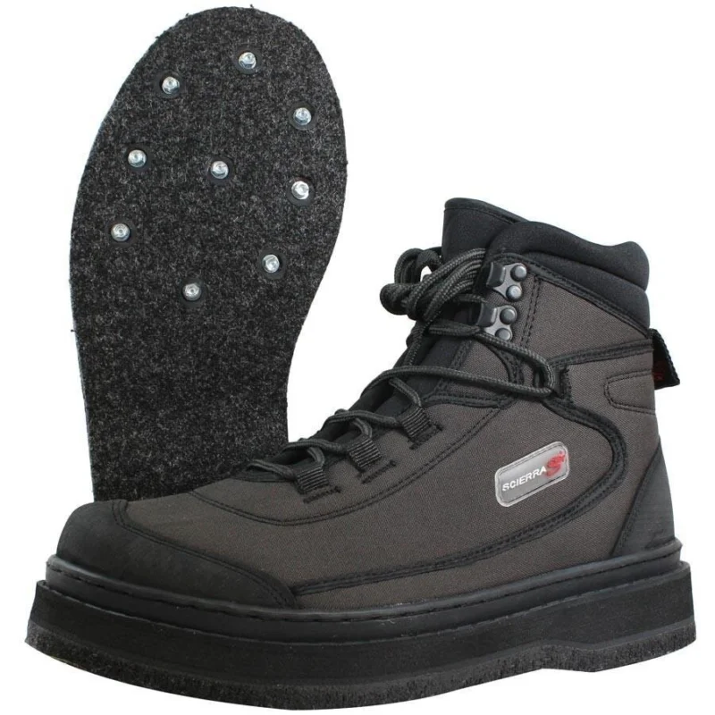 Preiswert SCIERRA X-Trail Wading Shoe Felt w/Detach. Studs 40/41 - 6/7 Watschuh Filzsohle