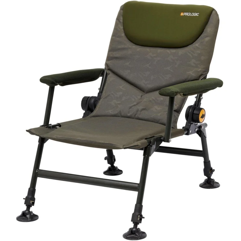 Finale Aktion Prologic Inspire Lite-Pro Recliner Chair mit Armlehnen Karpfenstuhl Angelstuhl