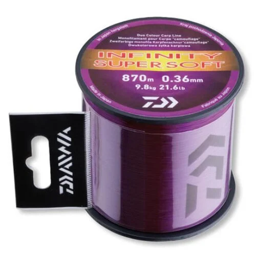 Daiwa Infinity Super Soft Schnur 0,31mm 7,0Kg 1250m MP Monofileschnur Karpfenschnur Aktuell