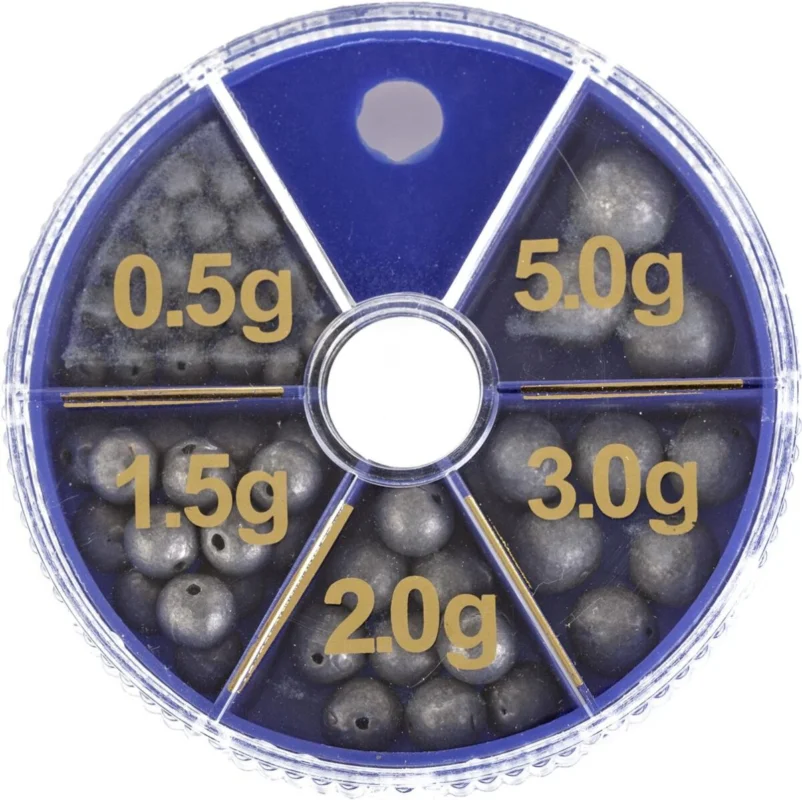 Corofish Lochblei Sortiment 120g Klemmblei Angelblei Lochbleie Posenbleie Nur Heute