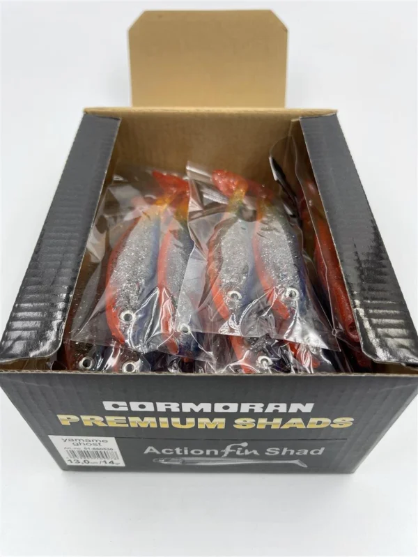 Cormoran Gummifische Bulk Action Fin Shad 13cm YG Gummiköder 36 Stück Super-Preis