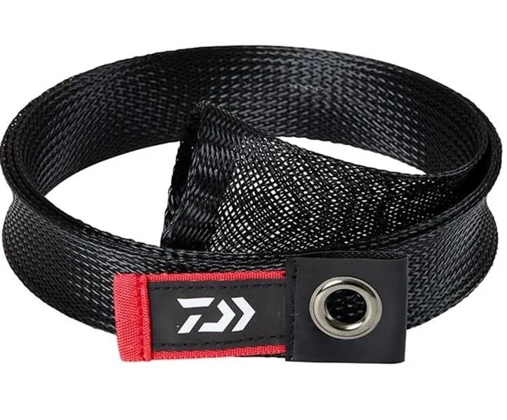 Daiwa Rod Mesh Cover Long Red 160x3,5cm Angelruten-Schutz Rutensocke Cast & Spin Futteral Angebot