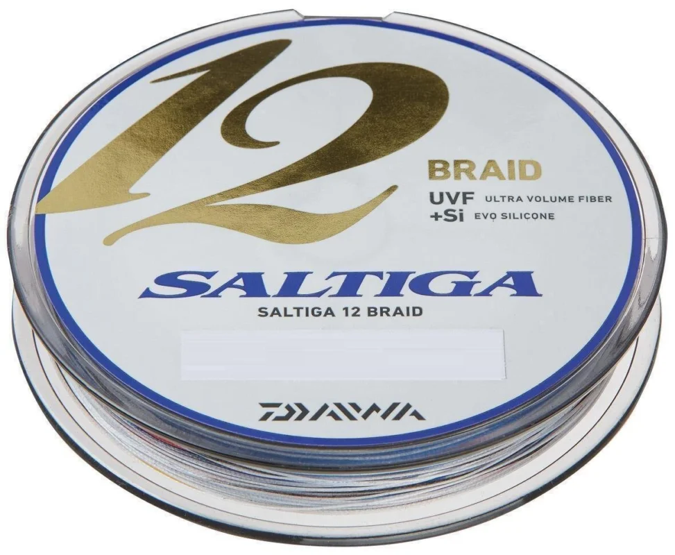 Daiwa Saltiga 12 Braid 0,16mm 14kg 300m Multi-Color Geflochtene Schnur Zertifiziert