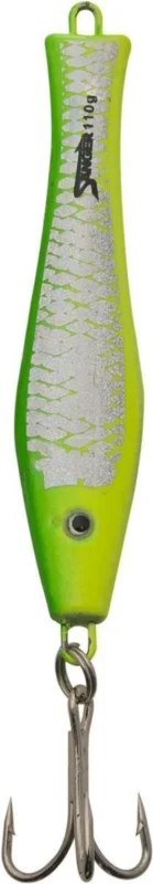 Nur Für Kurze Zeit Sänger AQUANTIC 3D Holo Pilker 90g grün/gelb/neon