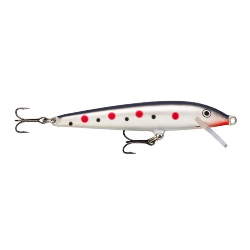 Rapala Floating Wobbler 5cm Spotted Silver Blue Echt