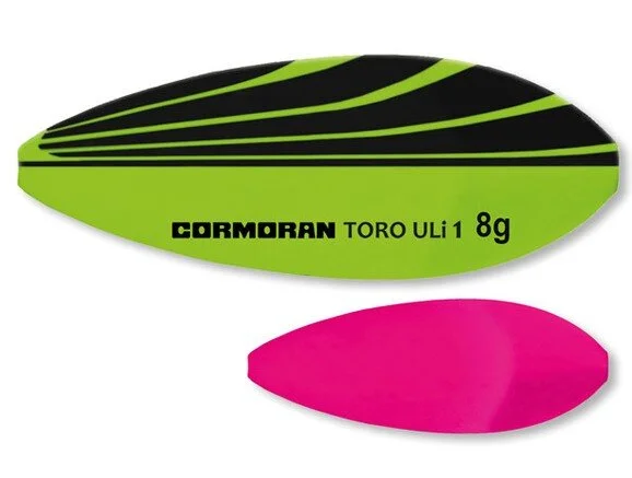Neue Kollektion Cormoran Innerline Trout Spoon Toro ULi 2 - 4.4 green/pink Forellenblinker