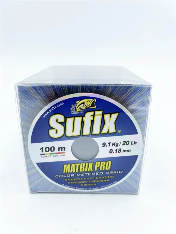 Abverkauf Sufix Matrix Pro Multi Color 0,18mm 9,1Kg 600m geflochtene Schnur