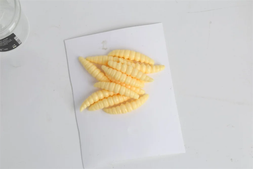 Jetzt Bestellen Paladin Auftriebsköder Bienenmade BigBig 12 Stück 4 cm creme Aroma: Käse