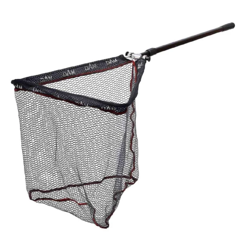 Kracherpreis DAM Hammerhead Landing Net 2,70m / 70x70x70cm Teleskop-Kescher gummiertes Netz