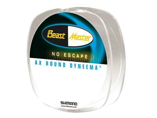 Begrenztes Angebot Shimano BeastMaster AX Round Dyneema 0,38mm / 30,80Kg - 300m Geflochtene Schnur