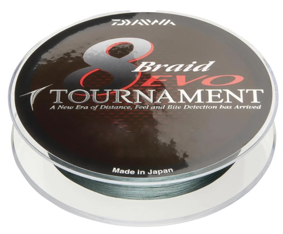 Begrenztes Angebot Daiwa Tournament 8 Braid EVO 0.16mm 12,2kg 135m dg Geflochtene Schnur