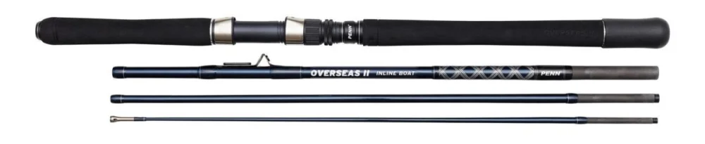 Sale Penn Overseas II Inline Boat 2,10m 30-50lbs Reiserute 4-teilig Bootsrute
