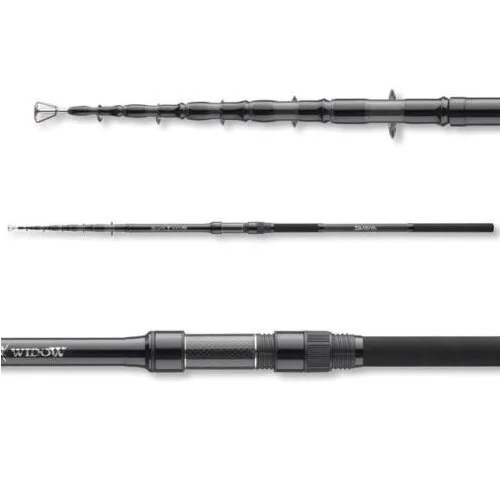 Daiwa Black Widow Tele Carp 13ft 3,90m 3,5lb Teleskop Karpfenrute Günstig
