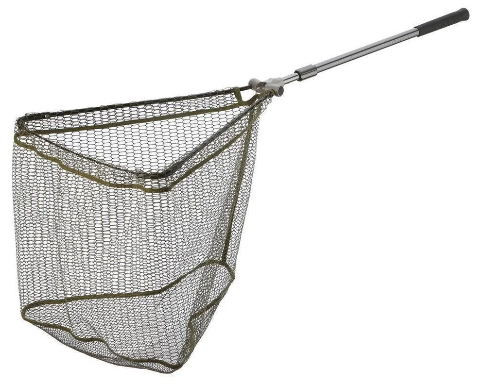 Beliebt Cormoran Klappkescher 6246-2 60x60cm 220cm 2-teilig gummiertes Netz Angelkescher