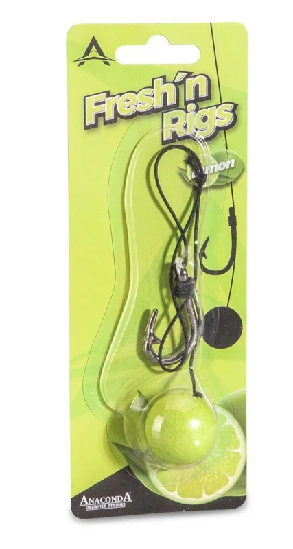 Markenprodukt Anaconda Fresh´n Rigs Lemon Lufterfrischer fürs Auto Duftbaum für Karpfenangler