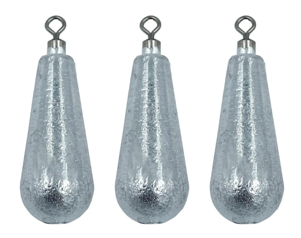 Corofish Birnenblei mit Wirbel 30g / 3 Stück Bleie Angelbleie Sonderaktion