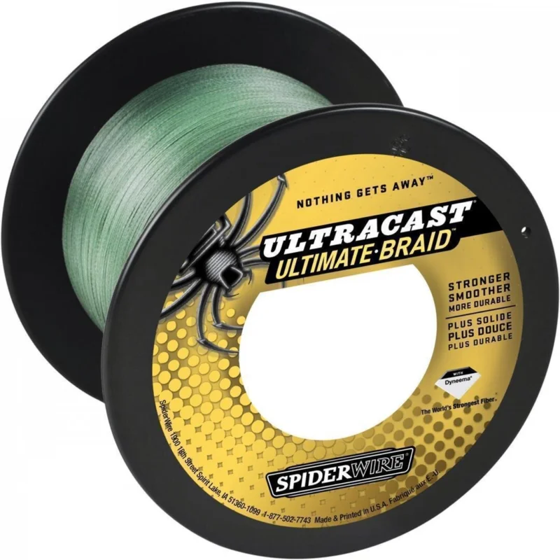 Preiswert Spiderwire ULTRACAST 4 CARRIER 0.12MM 9,1Kg 1800M GRÜN