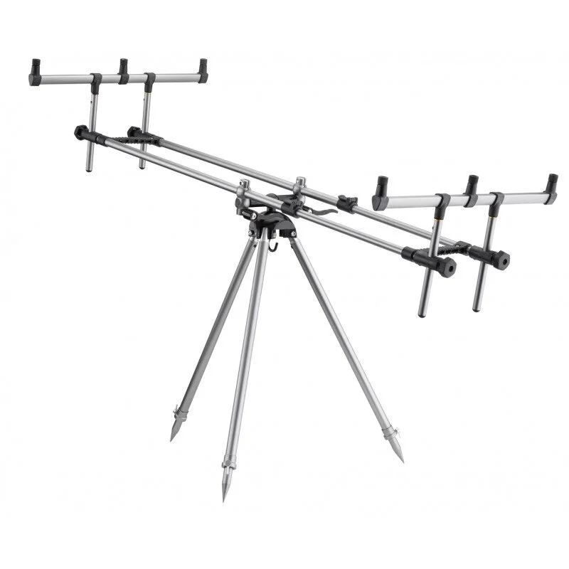 Pro Carp Gun Pod Rod Pod Rutenständer Dreibein Alu Finale Aktion