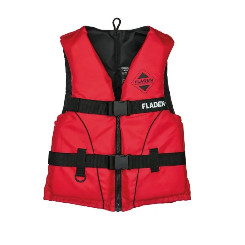 Fladen Schwimmweste Gr. XL 90kg+ Buoyancy aid FRS red Lifejacket Vest Beliebt