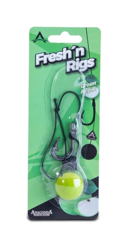 Solange Der Vorrat Reicht Anaconda Fresh´n Rigs Green Apple Lufterfrischer fürs Auto Duftbaum für Angler