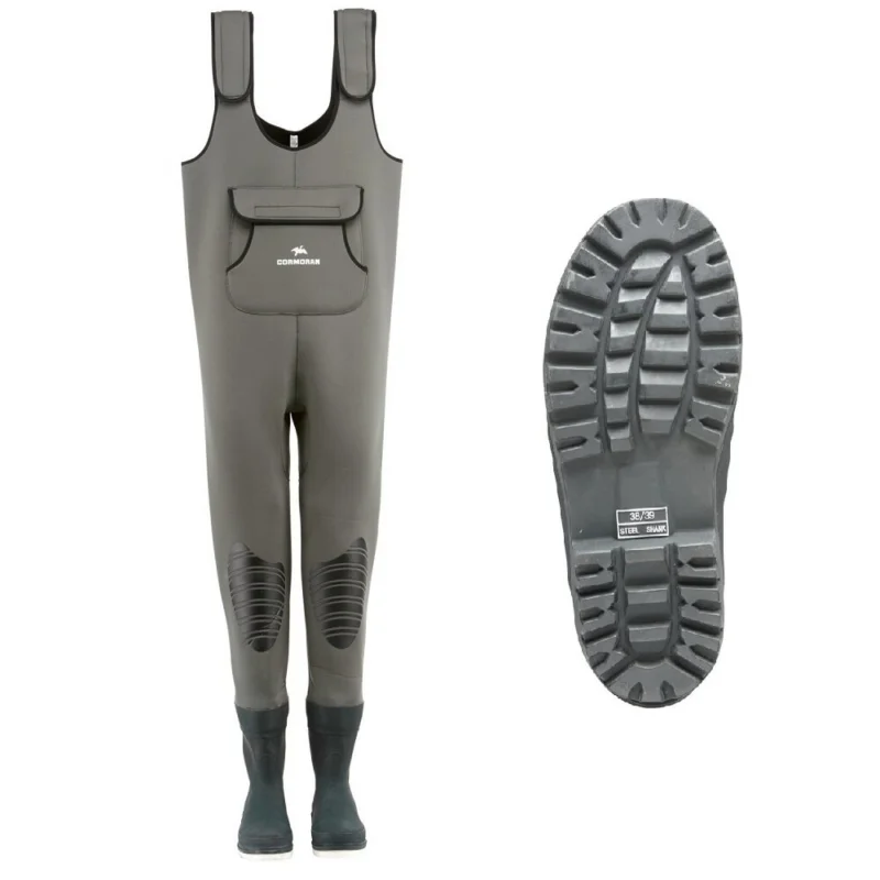 Cormoran Neopren Wathose Gr.42/43 XL - Modell extra breit geschnitten Begrenztes Angebot
