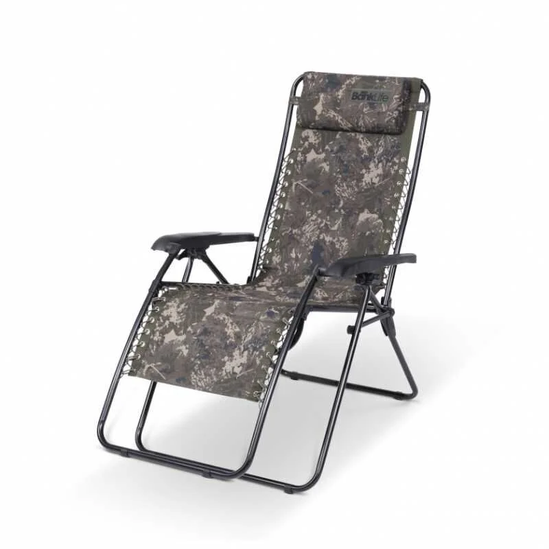 Nash Bank Life Hi-Back Lounger Liegestuhl Anglerstuhl mit Armlehnen Nur Für Kurze Zeit