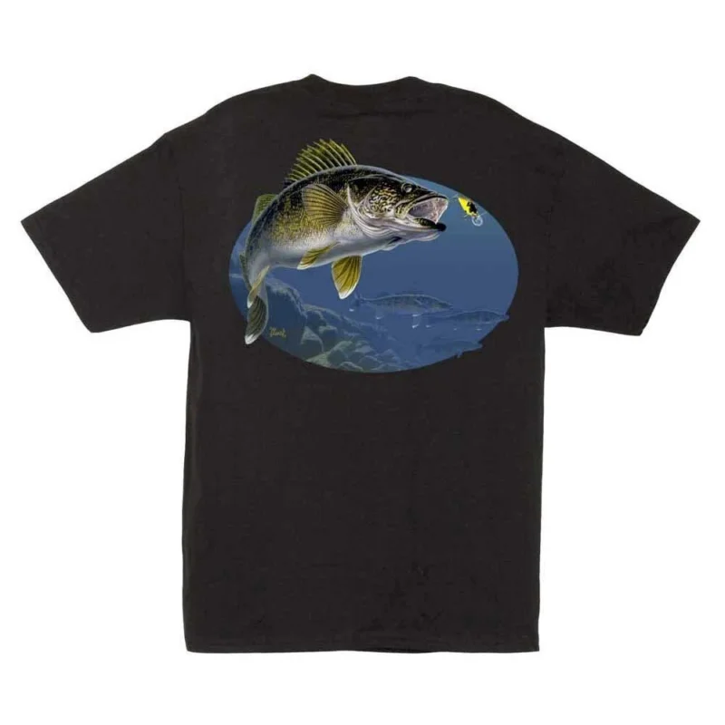 Al Agnew Angler T-Shirt CAMISETA PESCA AL AGNEW WALLEYE CRANKBAIT Gr.XL Neu Im Sortiment
