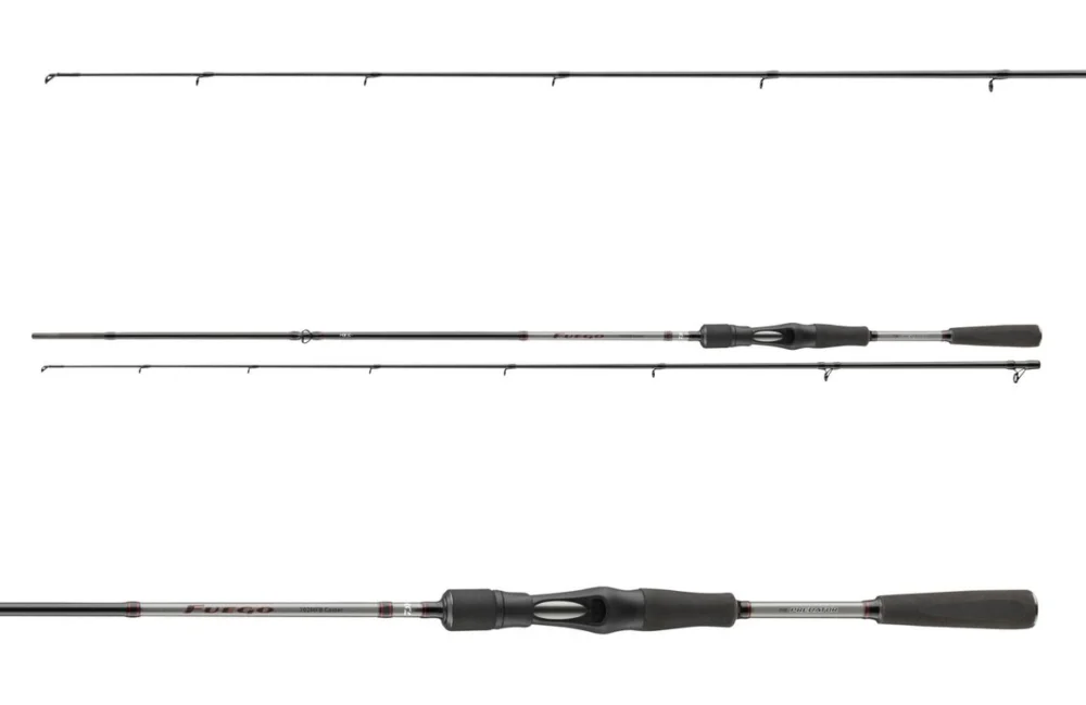 Daiwa Fuego Predator 2,00m / 4-18g Caster Baitcastrute Spinnfischen Echt