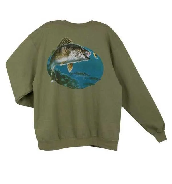 Al Agnew Pullover Gr. M - XL Sudadera De Pesca Wallege Crankbait Angelbekleidung Neu