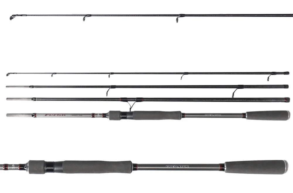 Sale Daiwa Fuego Predator Travel Spinnrute Reiserute mehrteilige Raubfischrute
