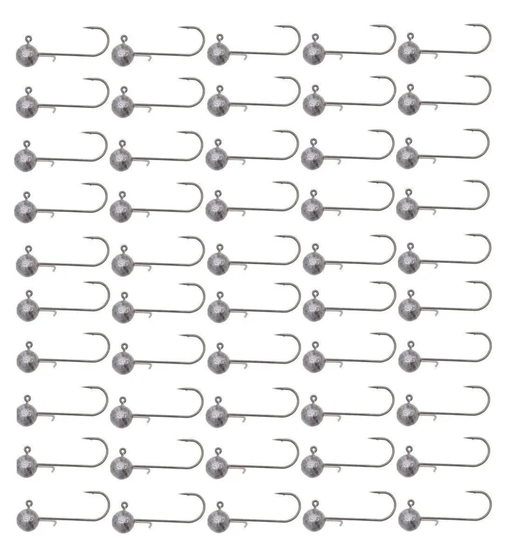 Savage Gear Ball Jigheads Gr.8/0 25G 50 Stück bleifrei Jig-Köpfe Bulk XXL Packung Markenware