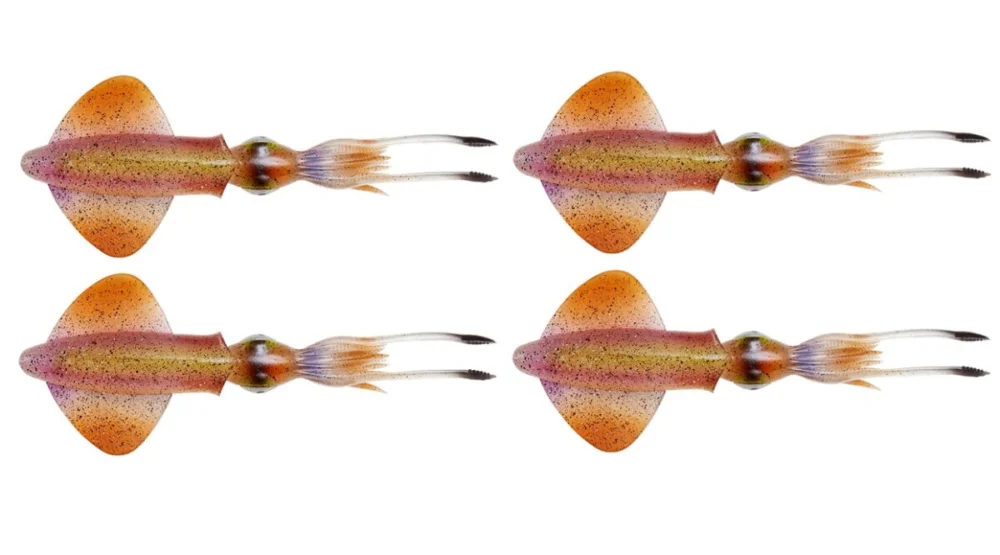 Knallerangebot Savage Gear 3D Swim Squid 9,5cm / 5g / Horny Squid 4 Stück Tintenfische