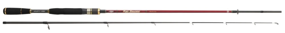 Hearty Rise Red Shadow 1,89m / 9-40g Vertical Spin Vertikalrute Spinnrute Neu