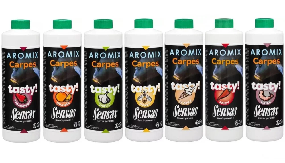 Sensas Aromix Carp Tasty 500ml Lockstoff Aroma Futtermittel Liquid Preis Gesenkt