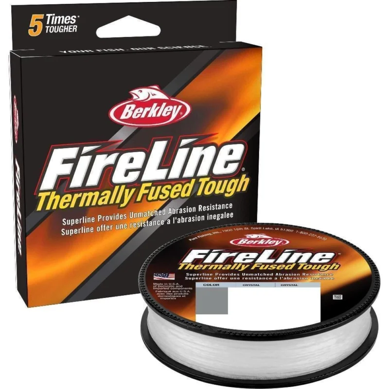 Nur Für Kurze Zeit Berkley Fireline Fused Original 0,15mm 8,3kg 300m Crystal Geflochtene Schnur