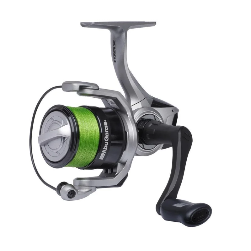 Versand Am Gleichen Tag Abu Garcia Max X with Line 2500 Front Drag 5 Kugellager Spinnrolle