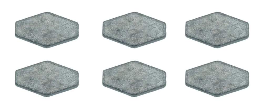 Corofish Sechskantblei mit Loch 10g / 6 Stück Bleie Angelbleie Top-Seller