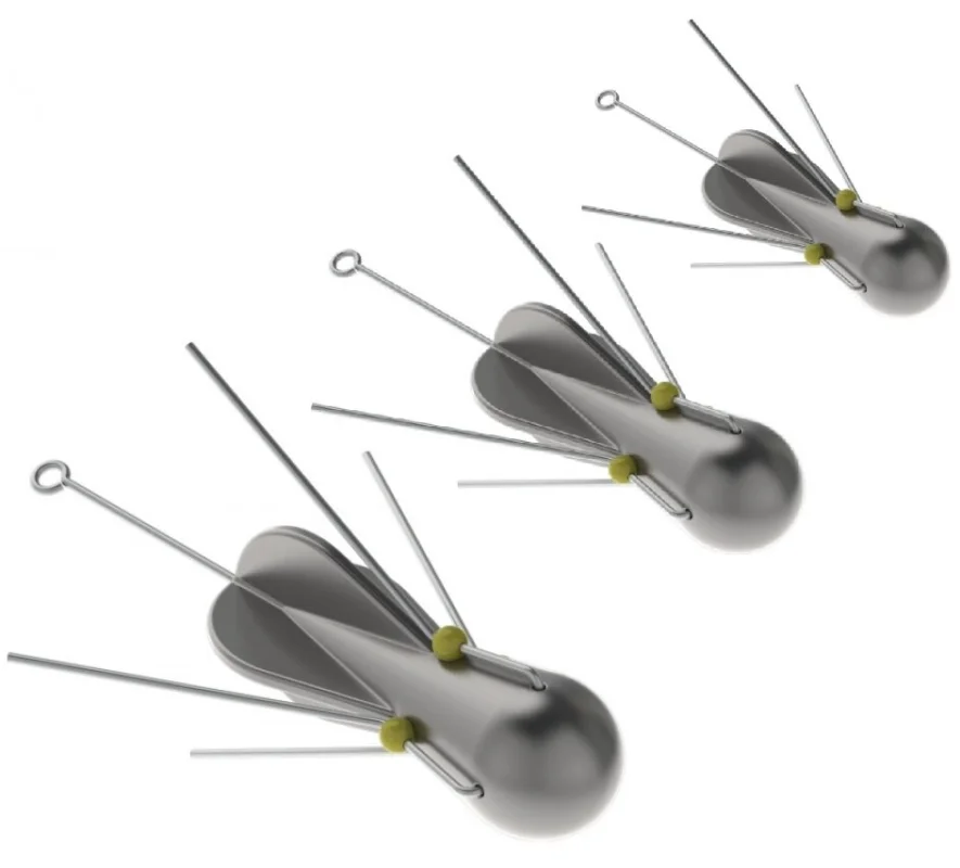 Mostal Blei Surfcasting II Brandungsbleie Klapp- Krallenblei Beliebt
