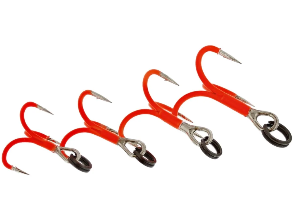 Preisknaller Westin Rigged Trout Treble Drillinge UV Orange verschiedene Größen
