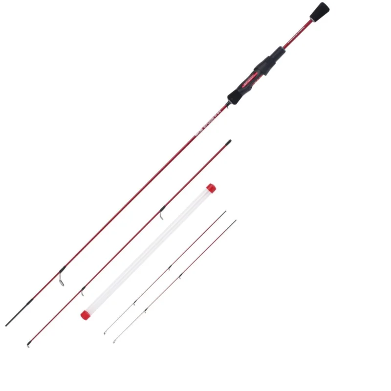 WFT Penzill Spoon DT 1,80m / 0,5 - 5g Forellenrute 2+2 Rot Spinnrute Sofort Bestellen