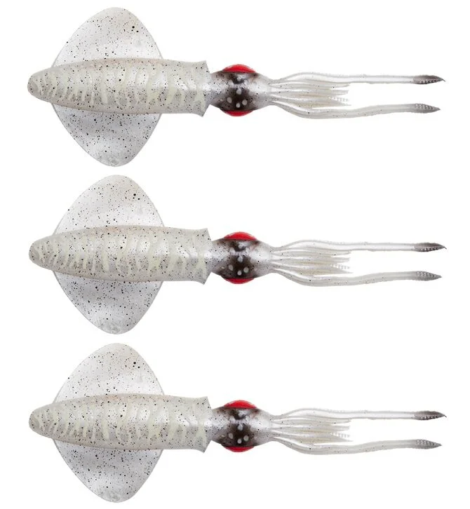 Savage Gear 3D Swim Squid 12,5cm / 11g / White Glow Cuttlefish 3 Stück Tintenfische Jetzt Bestellen