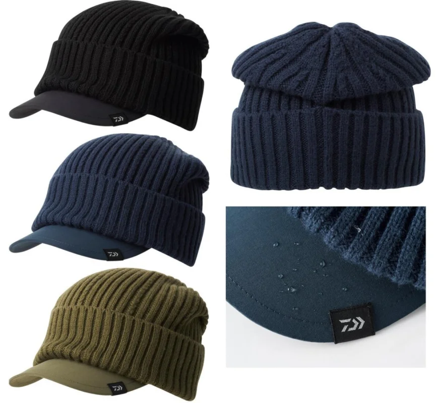 Markenprodukt Daiwa Mütze DC-9324WE Beanie Schildmütze verschiedene Farben
