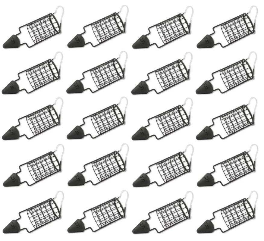 Direkt Vom Hersteller 20x Daiwa Futterkorb N´ZON Dist Cage Feeder M 20g Bulk XXL Packung